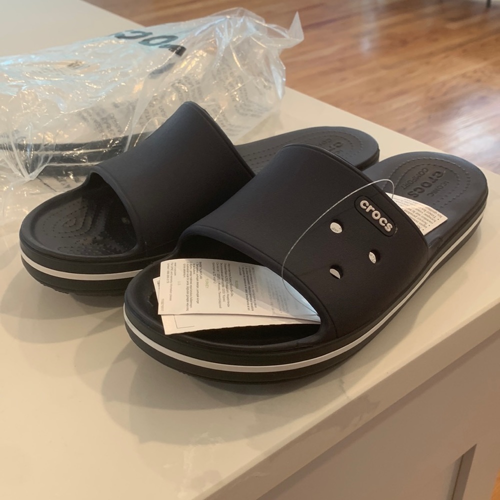 NWT Crocband III slide unisex size mens 8 womens 10